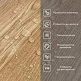 Самоклеюча вінілова плитка в рулоні 600х3000х2мм Ясен (1002-7-матовий) SW-00001177, фото 5