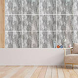 Декоративна ПВХ плита 1,22м х 2,44м х 3мм Платиновий мармур SW-00001411, фото 3