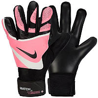 Воротарські дитячі рукавички Nike Match Jr. FJ4864-014, Рожевий, Розмір (EU) — 5