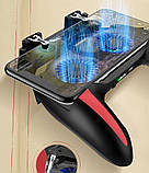 Кулер охолоджувач Джойстик геймпад для телефона на 5000 mAh Mobile Controller H-10 з акумулятором, фото 6