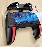 Кулер охолоджувач Джойстик геймпад для телефона на 5000 mAh Mobile Controller H-10 з акумулятором, фото 7