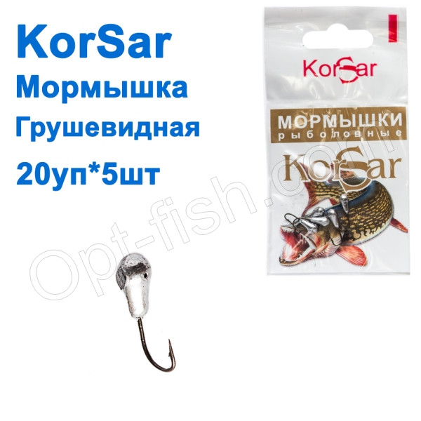 Мормистка Korsar грушоподібна (20x5шт), фото 1