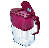 Фільтр-глечик з 4 шт. картриджів Аквафор Атлант А5 червоний вишневий, фото 6