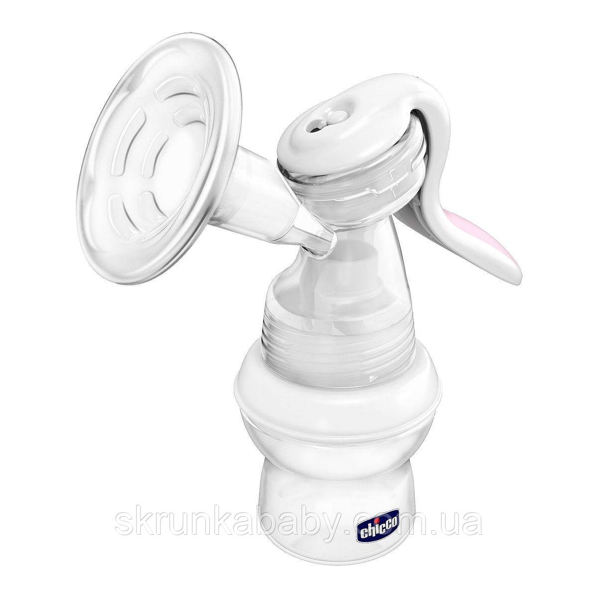 Молоковідсмоктувач ручний 2 в 1 Chicco Natural Feeling&Well-Being, фото 1