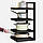 Кухонна полиця для зберігання каструль, 3 рівні Kitchen shelf for storing pots/Полиця на кухню для посуду, фото 4