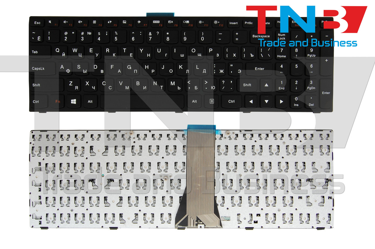 Клавіатура Lenovo 25214725 MP-13Q13SU-686 PK1314K1A00 25-211020 25-214725 T6G1-RU V-211020AS1 чорна