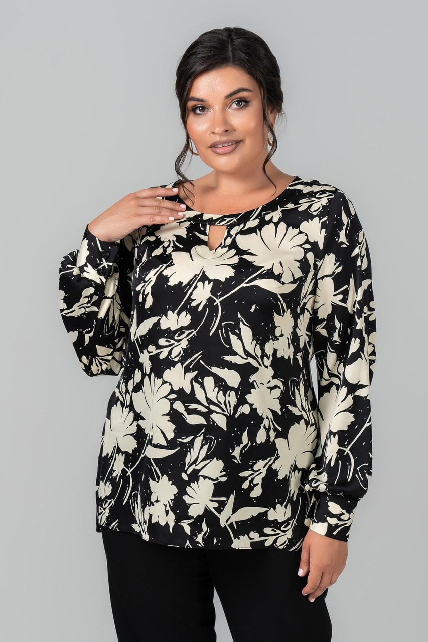 Блузка Інна листя 52 (102116), фото 1