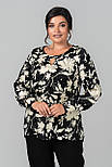 Блузка Інна листя 52 (102116), фото 4