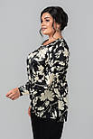 Блузка Інна листя 52 (102116), фото 5