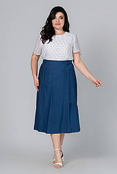 Спідниця маска 2 джинс 50 (102092)