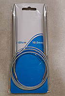 Спиці в'язальні на тросі 100см (10мм)