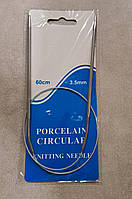 Спиці в'язальні на тросі 60см (3,5 мм)