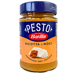 Соус песто з рікоттою та горіхами Барілла Barilla riccota e noci 190g 12шт/ящ (Код: 00-00016671)