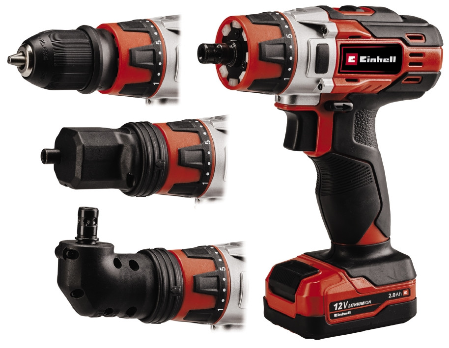 Дриль акумуляторна Einhell TE-CD 12/1 3X-Li (4513595)