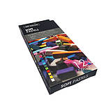 Пастель для малювання Art Nation Soft pastel суха, м`яка, 12 кольорів, фото 4