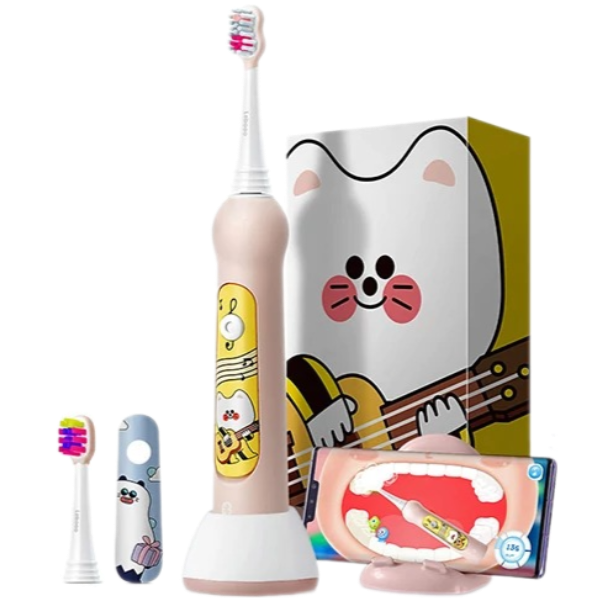 Зубна щітка Lebooo Super Cat (Huawei HiLink) Pink Дитяча