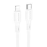 Дата кабель Borofone BX80 Succeed Type-C to Lightning 20W (1m), фото 3