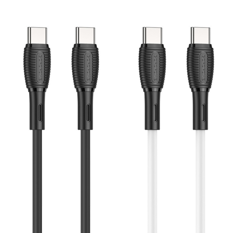 Дата кабель Borofone BX86 Advantage Type-C to Type-C 60 W (1m)
