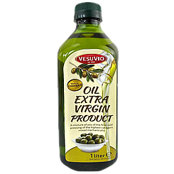 Олія оливкова Везувіо Vesuvio extra vergine (пластик) 1L 12шт/ящ (Код: 00-00016681)