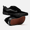 Кеди унісекс Vans Skool Knu All Black Ванс Скул Кну чорні дуті замша демісезон демісезон унісекс, фото 10