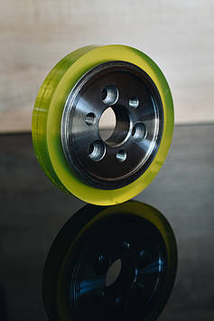 Ролик, що подає 140x35x15 мм для чотирибічного верстата покриття поліурентан кріплення під болти