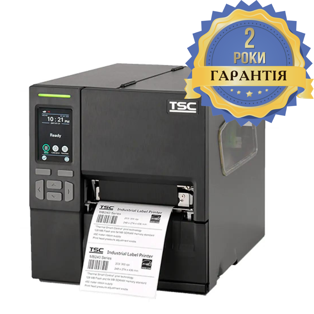 Принтер етикеток TSC MH241T USB, RS-232, Ethernet