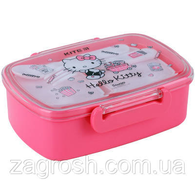 Promo Ціна! Ланч-бокс дитячий Kite Hello Kitty з наповненням 750 мл (HK24-181-2) - тільки на ZaGrosh.com.ua