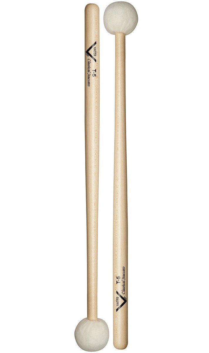 Палички для литавр VATER T5 CLASSICAL STACCATO TIMPANI, DRUMSET & CYMBAL MALLET, фото 1