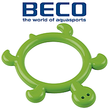 Тонуча іграшка для басейну іграшка для ванної черепашка BECO Turtle Green 9622 8 зелена