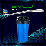 Корпус магістрального фільтра для холодної води з посиленого поліпропілену ВВ10 SVOD, фото 5