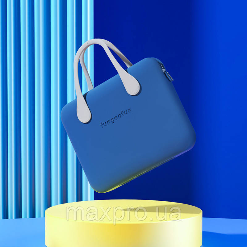 Водонепроникна сумка для ноутбука Fungoofun 15,6" синя