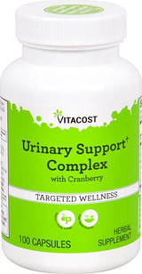 Vitacost Urinary Support† Complex екстракти трав, журавлина 600 мг, 100 капсул. До 03/2027