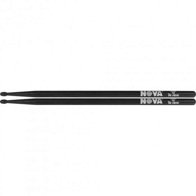 Барабанні палички VIC FIRTH N5AB NOVA BLACK, фото 1