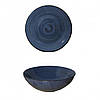 Салатник фарфоровий 'Темно-синій' 180 мм (500 мл) 4214, фото 3