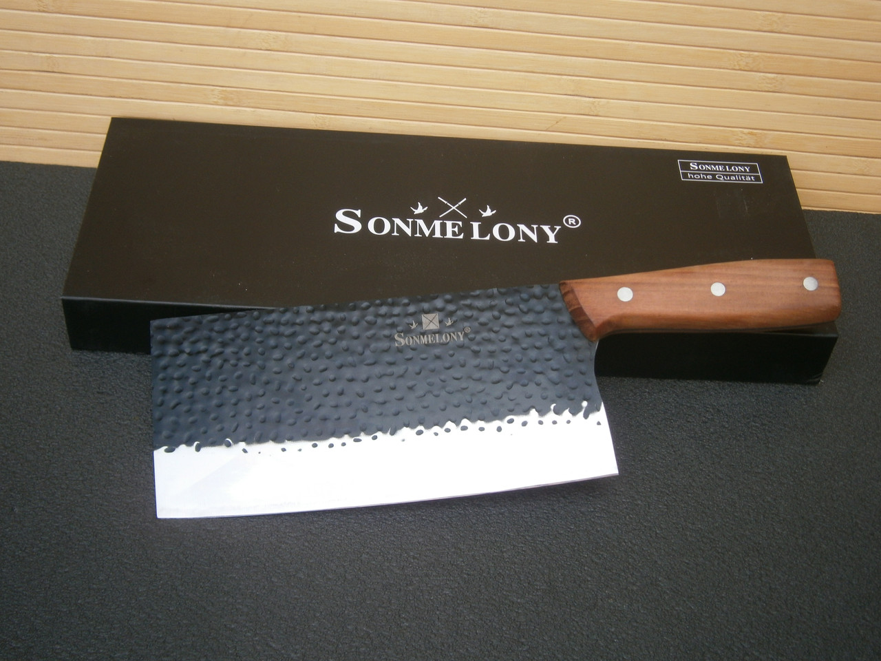 Ніж-сокира кухарський Sonmelony Chef WB-300 32 см, фото 1