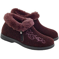 Тапочки жіночі (37-41) з хутром Гіпаніс гуртом