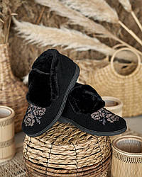 Тапочки жіночі (37-41) з хутром Гіпаніс гуртом