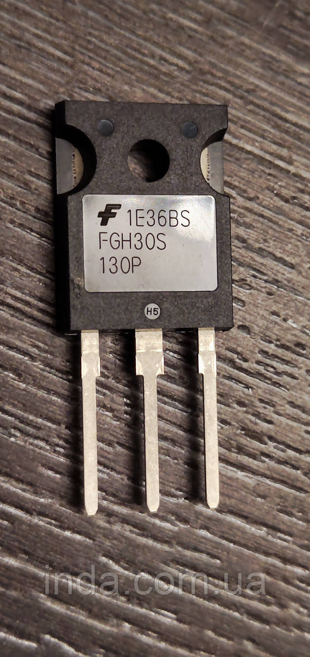 Транзистор FGH30S130P Оригінал!!! 60A/30A, 1300V, IGBT, TO-3P