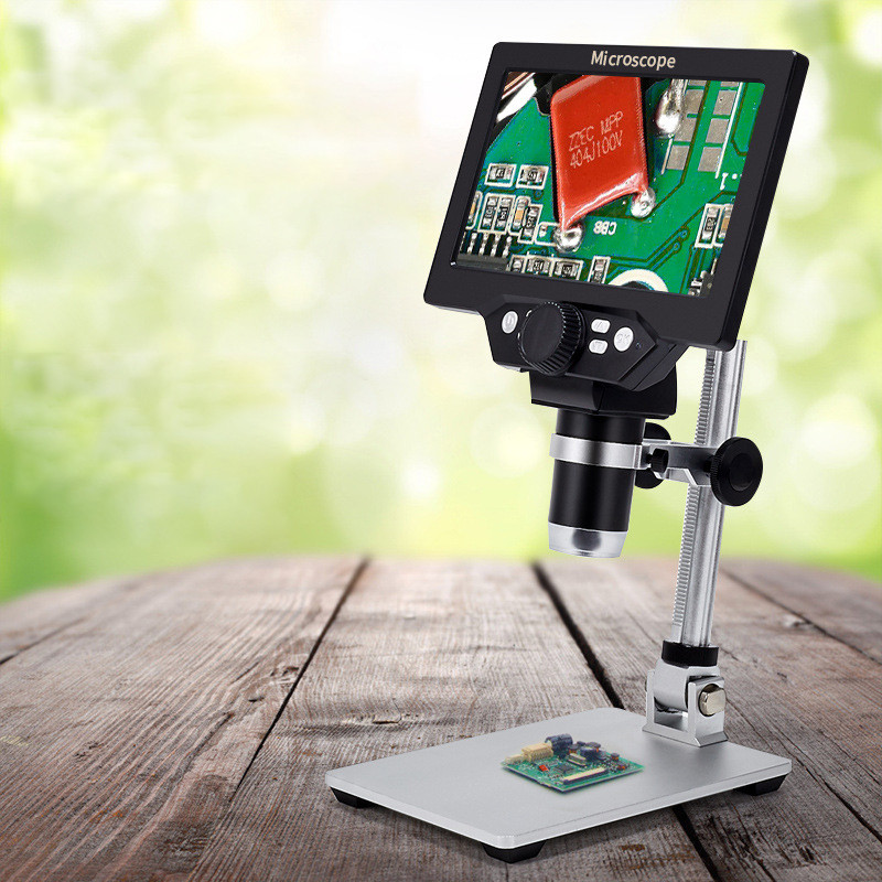 Настольный микроскоп, Цифровой микроскоп 1000x, Электронный микроскоп с ...