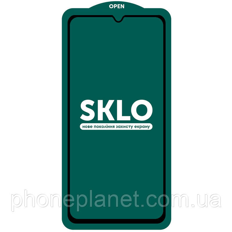 Захисне скло SKLO 5D (тех.пак) для Xiaomi Redmi 13C / Poco C65