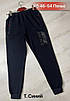 Чоловічі спортивні штани з манжетом трикотаж із накаткою 46-54 норма весна осінь, фото 3