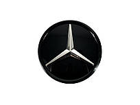 Логотипи Chrome Black скляний ( муляж дистроніка ) на Mercedes-Benz S-Class Coupe C217 2015-2017 року