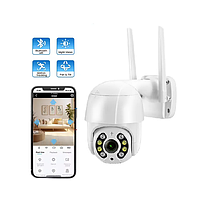 Вулична поворотна WiFi IP камера UKC Smart Camera HD A8 з віддаленим доступом iCSee
