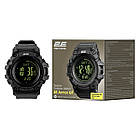 Тактичні армійський годинник 2E Armor GT Black з компасом і крокоміром