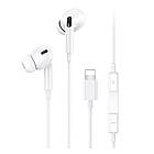 Наушники Lightning з микрофоном для IPhone USAMS US-SJ621 EP-41 White (SJ621MHS01)