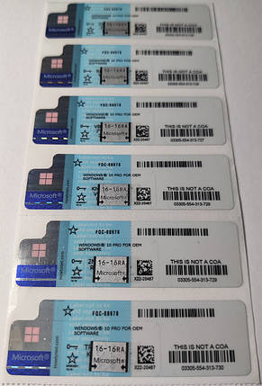 Microsoft Windows 10 Professional 64-bit Ukrainian OEM 1PC (FQC-08978), фото 4