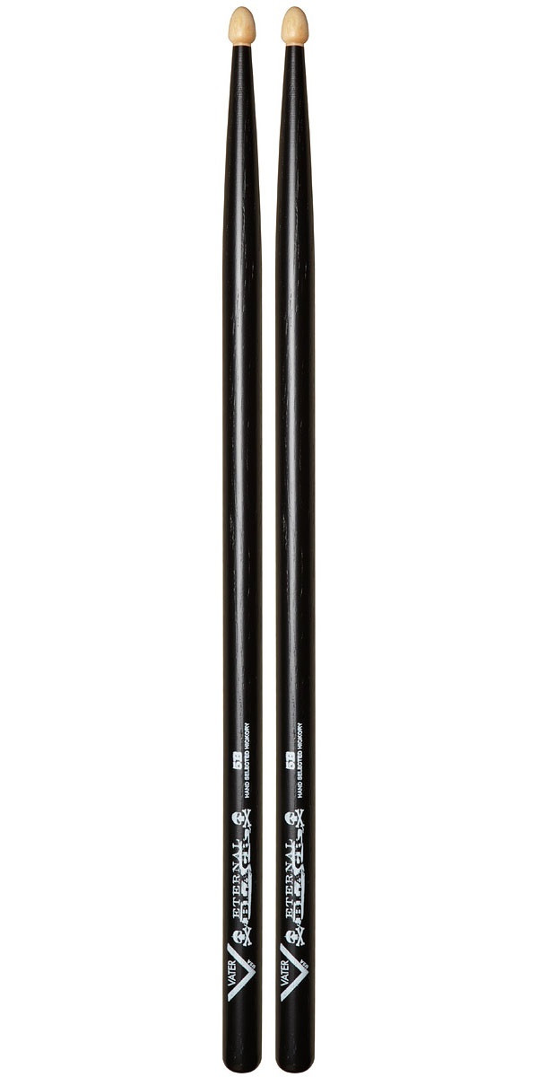 Барабанні палички VATER ETERNAL BLACK 5B, фото 1