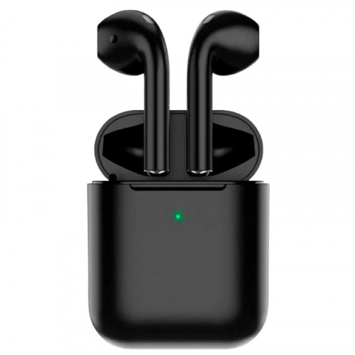 Навушники бездротові HOCO DES03 Air wireless headset TWS Black edition, фото 1