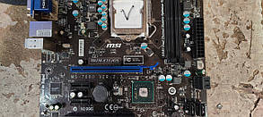 Мат. плата MSI H61M-E23 (G3) LGA1155 H61 PCI-E+HDMI+DVI+GbLAN SATA MicroATX 2DDR3 № 242607105, фото 2