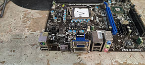 Мат. плата MSI H61M-E23 (G3) LGA1155 H61 PCI-E+HDMI+DVI+GbLAN SATA MicroATX 2DDR3 № 242607105, фото 3